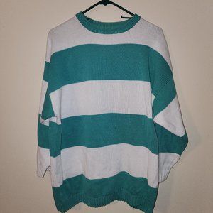 Women's Daniel Sherman Striped Sweater L